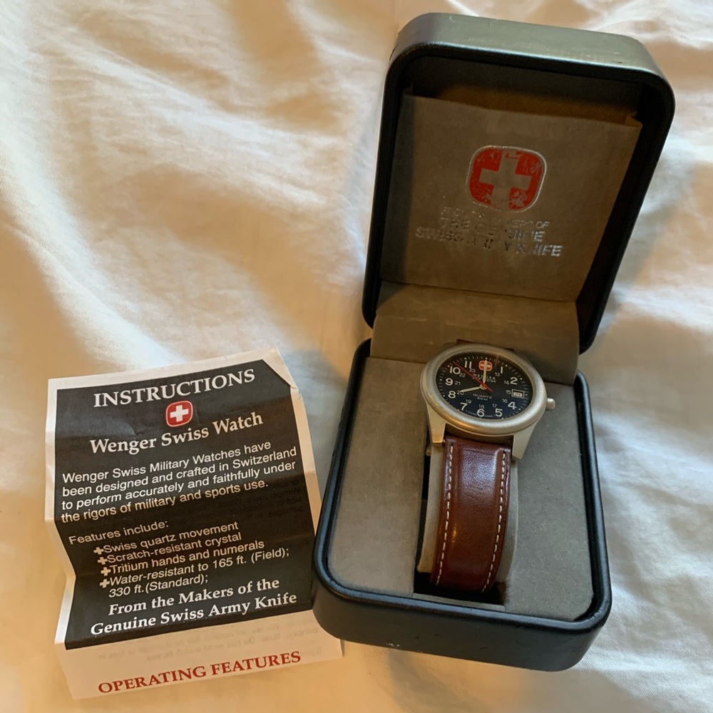 Wenger Swiss Watch- like new!